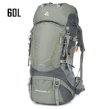 50l & 60L Waterproof Hiking Backpack Woman Outdoor Trekking Camping Bag Army Man Hunting Mountain Backpacks Rain Cover Rucksack