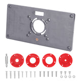 Routerouter Table Plate Trimming Machine Engraving Router Board Engraving Flip Board Router Table Insert Board workbench