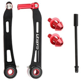 Ultra-light Long Arm V Brake 125MM Folding Bike Modified Aluminum Alloy CNC Bicycle Parts Bicycle Maintenance Replacement Part