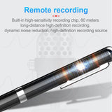 Digital Voice Recorder Metal Professional High-definition Noise Reduction Recorder Audio Recording HIFI WAV Rechargeable Compact