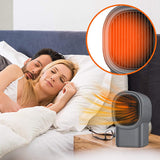 Portable Space Electric Heater With Thermostat,Personal Room Heater, Overheat Protection Ceramic Heater For Home-US Plug