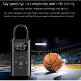 Car Electrical Air Pump Air Compressor Mini Handheld Auto Air Inflatable Pump Motorbike Tyre Air Inflator