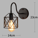 Led Wall Light Retro Loft Industrial Wall Lamp Black E27 Vintage Sconces Wall Lamp Industrial Lighting Fixture Indoor