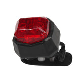 Bicycle LED Lights 2 Lasers Nighttime Mountain Bike Taillights Taillights MTB Security Warning Bicycle Rearlights Bycicl