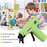 Rechargeable Hot Melt Glue Machine Children's Cordless Manual DIY Glue Machine for Toy Repair Glass Small Accessories Bonding