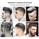Professional Hair Clippers Barber Haircut Sculpture Cutter Rechargeable Razor Trimmer Adjustable Cordless Edge Shaver for Men