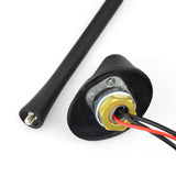 Superbat Universal Roof Mount Digital DAB Antenna with Amplifier for DAB DAB+ AM/FM Car Radio Antenna Aerial SMB Connector