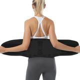 Medical Therapy Lumbar Support Belt Widen Waist Support Orthopedic Spine Back Brace Posture Corrector Belt Health Care Men Women