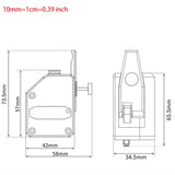 3D Printer Parts BMG Extruder Dual Clone Extruder Upgrade Extruder 1.75mm Filament for 3D printer CR10