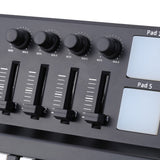 WORLDE Panda MIDI Controller Portable Mini 25-Key USB Keyboard &amp; Drum Pad MIDI Controller Plug and Play USB 2.0 Cable