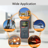 LCD Display High Precision Combustible Gas Meter Professional Combustible Gas Detector with Sound-light and Vibration Alarm