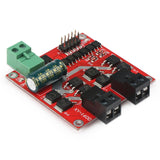1 Pc Red 7A 160W High Quality Motor Drive Module H Bridge L298 Logic PWM Drive Control Optocoupler