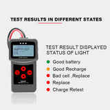 12-Voltage Car Motorcycle Battery Tester Digital Battery Analyzer Micro-200 Pro Motorcycle Automotive Car Diagnostic Tool