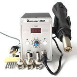 Soldering Desoldering Station 858D 220V / 110V 700W Adjustable Digital Display Heat Gun BGA SMD Hot Air Gun Rework Solder Repair