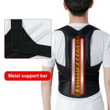 Men Women Posture Corrector Back Support Belt Clavicle Spine Lumbar Brace Corset Posture Correction Stop Slouching Back Trainer