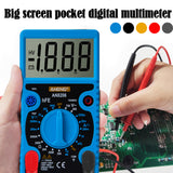 Handheld Digital Multimeter LCD Backlight Portable AC/DC Ammeter Voltmeter Ohm Voltage Tester Meter Multimetro Measurement