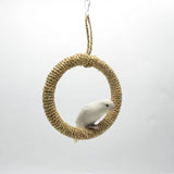 Pet Parrot Birds Cage Toystraw rope to climb a sling swing Ring Stand Chewing Bite Hanging Swing Cockatiel Para Birds Toy