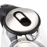 Glass Electric Kettle Off Automatically Auto-Power Off Stainless Steel Anti-Hot Electric Kettle Household Kitchen Appliances EU