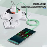 Solar Camping Lamp,Portable Tent Lamp With Hanging Hook,Remote Control Camping Lantern,For Emergencies,Camping,Hiking