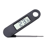 Kitchen Tool Household Digital Display Stainless Steel Probe Thermometer Folding Portable Cooking Electronic Meat Measuring Food