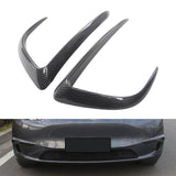 Front Fog Light Cover Protection Dustproof Matte for Tesla Model Y