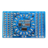 DIY electronic kit SMD components soldering practice board LED flshing light for electronic technology training