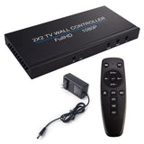 Vedio Connection Supplies Universal HDMICompatible Video Wall Controller Splitter 2X2 Universal Audio Video Accessories