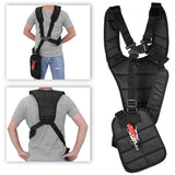 Double Trimmer Shoulder Harness Strap Belt Lawn Mower Grass String for Brush Cutter &amp; Trimmer Garden Power