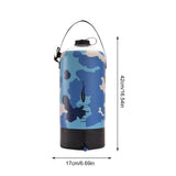 2021 10/11L  Portable Outdoor Camping Shower Bag With Foot Pump And Shower Nozzle For Beach Swim Travel Hiking