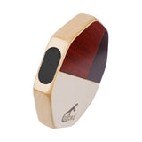 GECKO SD6 Cajon Hand Drum Black Wood Cajon Drum High Bongo Percussion Instrument with Carrying Bag Portable for Travel Camping