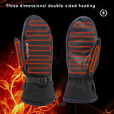 USB Gloves Winter Warm Skiing Skating Heating Mittens Adult Heating Gloves Charging Treasure Double-sided Heating Gloves