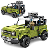 City High-Tech Off-Road Vehicle Defender Model Assemblage Building Blocks Creativity MOC SUV Brick Toys For Boys Birthday Gifts