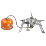 Camping Gas Burners Windproof 3600W Remote Gas Stove Outdoor Fire Stove For Camping Hiking Picnic