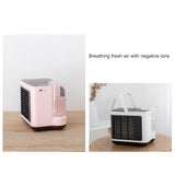 2021 New Sale Usb Charging Negative Ion Air Conditioning Fan Desktop Air Cooler Small Mini Water Cooling Fan