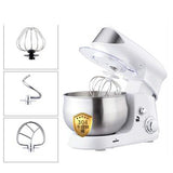 3.5L Stainless Steel Bowl Electric Stand Food Mixer Cream Blender Knead Dough Cake Bread Chef Machine Whisk Eggs Beater EU