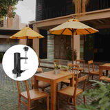 1pc Outdoor Parasol Fixed Clip Sturdy Portable Umbrella Support for Courtyard Beach