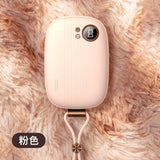 Portable Hand Warmer Rechargeable Reusable Usb Battery Hand Heater Pocket Warmer Kawaii Power Bank Grzejnik Winter Parts AH50NB
