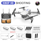 E525 PRO RC Quadcopter Profissional Obstacle Avoidance Drone Dual Camera 1080P 4K Fixed Height Mini Dron Helicopter Toy