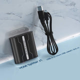 Audio Splitter 1 in 2 Out, Additional Audio Output Channel, Supports 4K x 2K @30Hz 1080P for Nintendo Switch  PS4 TV