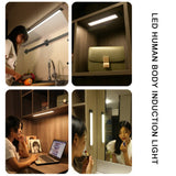 LED Smart Ultra-Thin Human Body Infrared Sensor Light 2.6W For Bar Cabinet Wardrobe Aisle Wine Cabinet Light