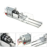 OPHIR Mini Lathe Machine Tool DIY Woodworking Wood lathe Milling machine Grinding Polishing Beads Drill Rotary Tool Set KD020W