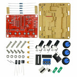 XR2206 Function Signal Generator Welded Assembled Sine Output 1HZ-1MHZ +DIY Case