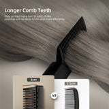 2 -IN-1 Hair Curler Straightener Brush Anti-Scald Heating Styling Comb Negative Ion Hair Smooth Straightening Curling Brush
