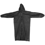 22    5 Colors Hooded Ponchos Transparent Raincoat EVA Elastic Cuffs Women Men Outdoor Travel Rain Cover Waterproof Camping