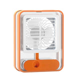 Cooler Cooling Fan Water Mist Maker Mini Portable Fan Multifunctional Silent Durable 3 Gear Adjustable for Office Bedroom School