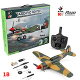 2021 New Wltoys XK A210 A260 RC Airplanes Four-Channel P40 Fighter Remote Control Glider Unmanned Aircraft Outdoor Toy