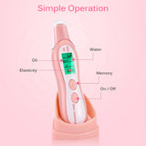 Skin Tester Analyzer Cordless & Portable Facial Moisture Monitor Skin Care Device for Beauty Salon Spa Home Travel
