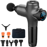 Massage Gun pistol Handheld Percussion Muscle Back Massager electric Athleter with 8 Massage Heads Vibration Massager for body