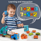 Number Robots Transforming Action Figure Toys for Math Teaching School Classroom Rewards Exam Prizes Preschool Educational Toys