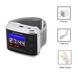 Diabetes LLLT Laser Therapy Watch High Blood Pressure  Ma-Rudra 10 Holes Cold Laser Wrist Watch